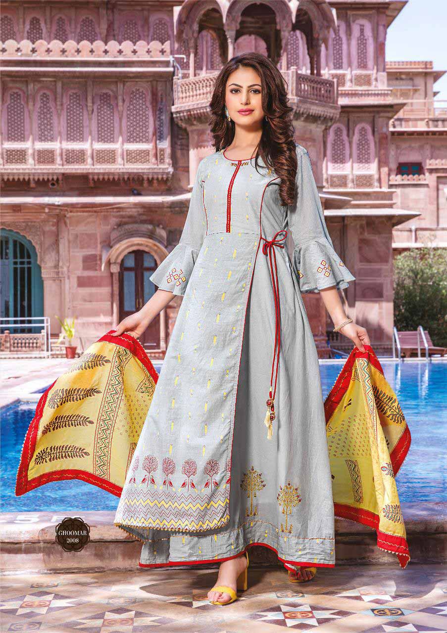Ghoomar Vol-2 Kiana Lawn Cotton Embroidery Kurti Ghoomar Vol-2 Kiana Lawn Cotton Embroidery Kurti